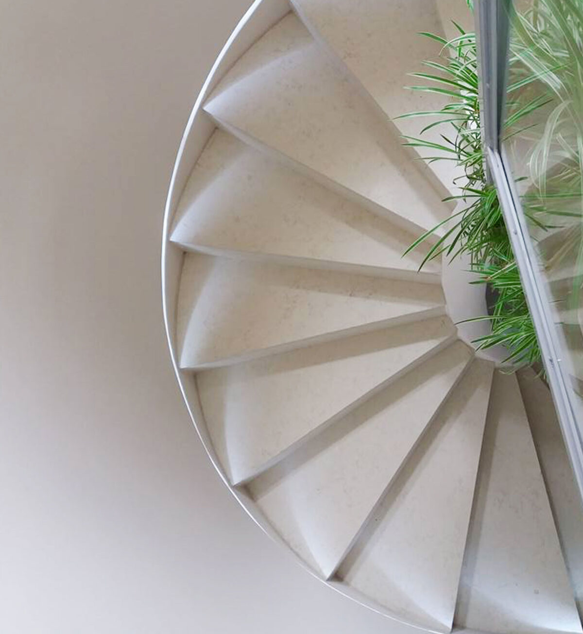 Cladding for helical staircase and steps | L'Elicoidale